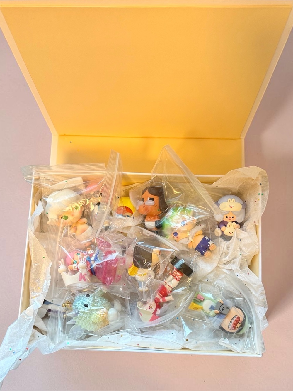 A mystery box of 20 authentic POP MART figures